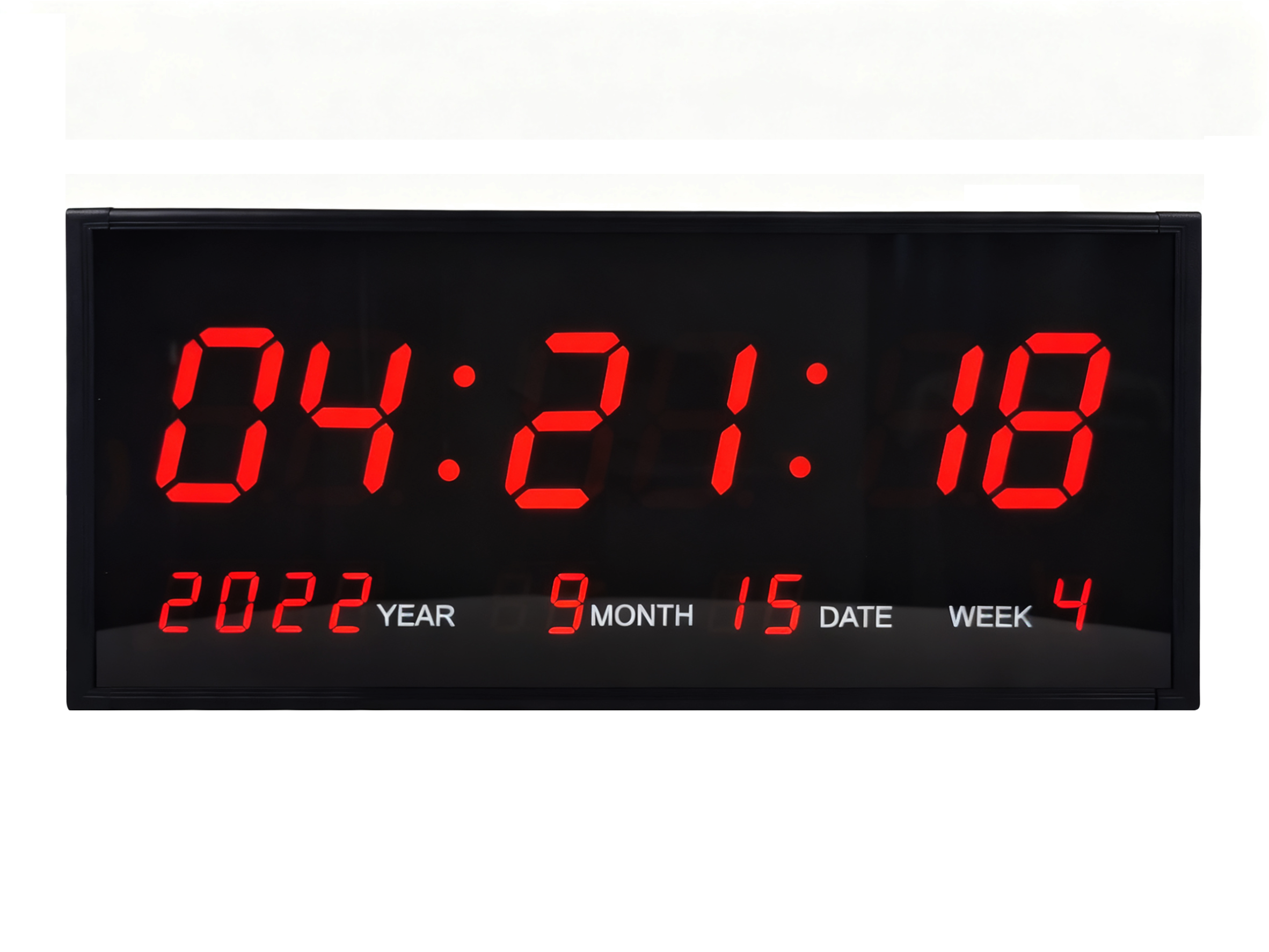 DH2248 NTP synchronized digital wall clock for hospitals
