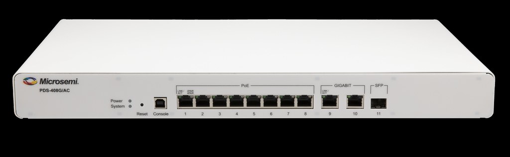 Microchip PDS-408G PoE switch